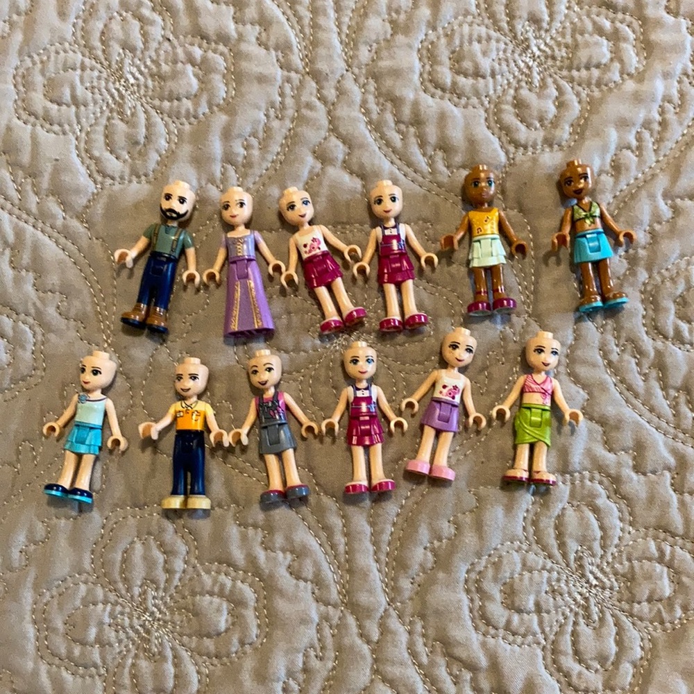 Lego friends people set
